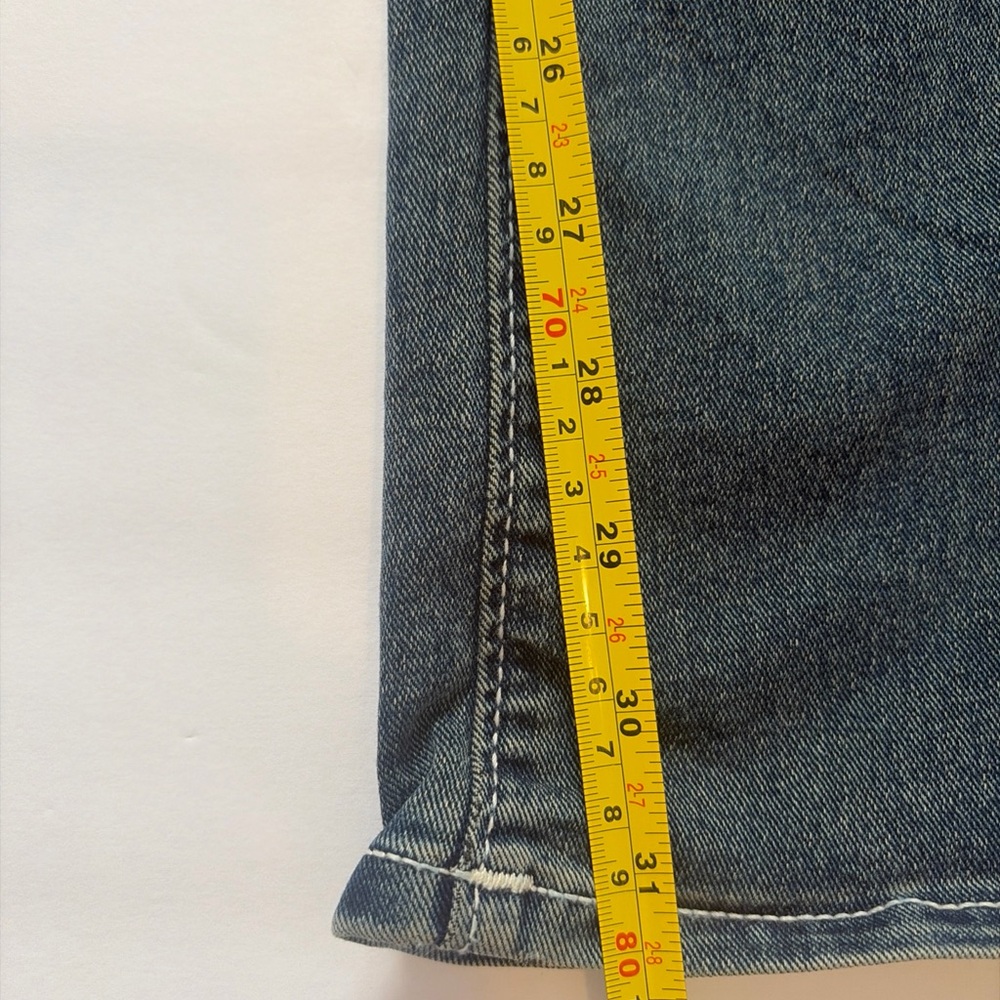 True Religion Becca Bootcut Jeans Womens 28 Medium Wash Mid Rise Y2K Flare Denim - Picture 10 of 16
